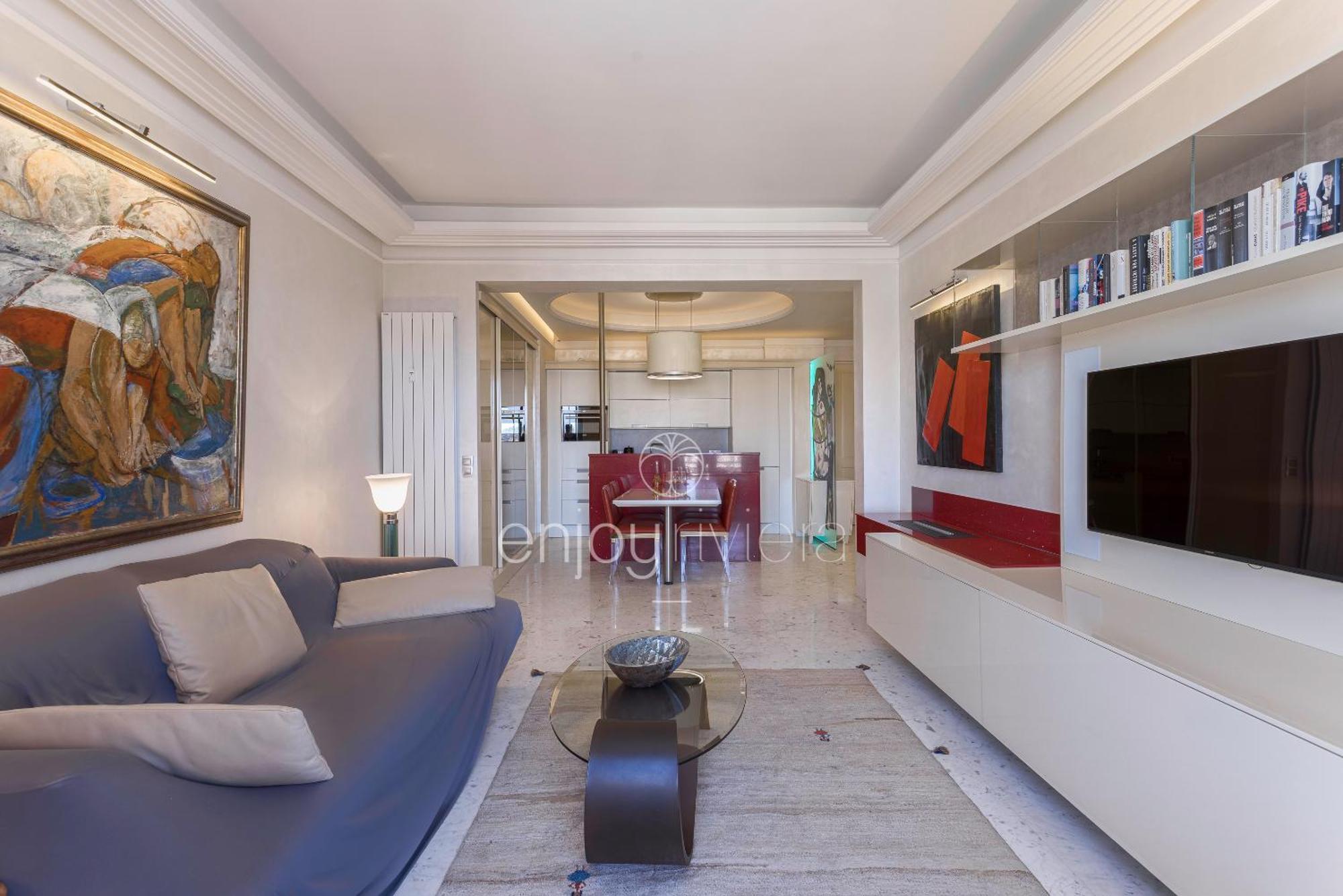 Palais Miramar Suite Art Modern - Derniere Etages Vue Mer - 75M De Confort - En Face Des Plages -Wifi - Clim Cannes Exterior foto